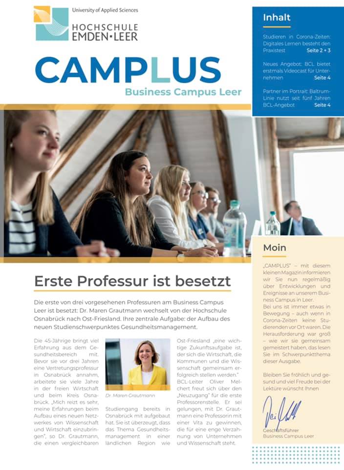 Neues Magazin ,Camplus’